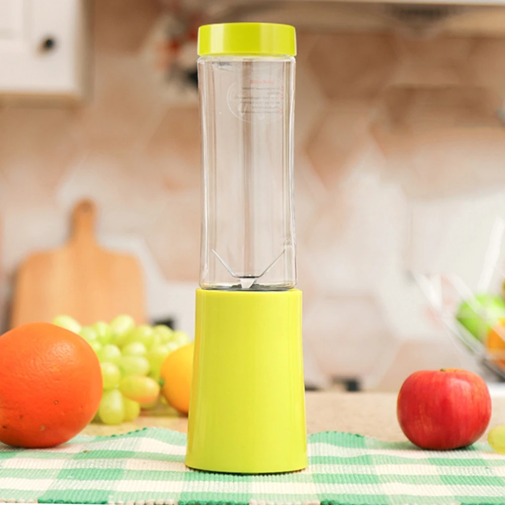 

Portable 380ml USB Mini Multipurpose Small Juicer Extractor Household Blender Mixer Electric Cup Mobile Power External Charging