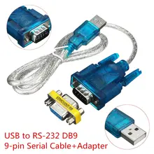 USB RS232 Seri Port 9 Pin DB9 Kablosu Seri COM Port adaptörü Dönüştürücü Ile dişi adaptör Destekler Windows 8 Yok CD