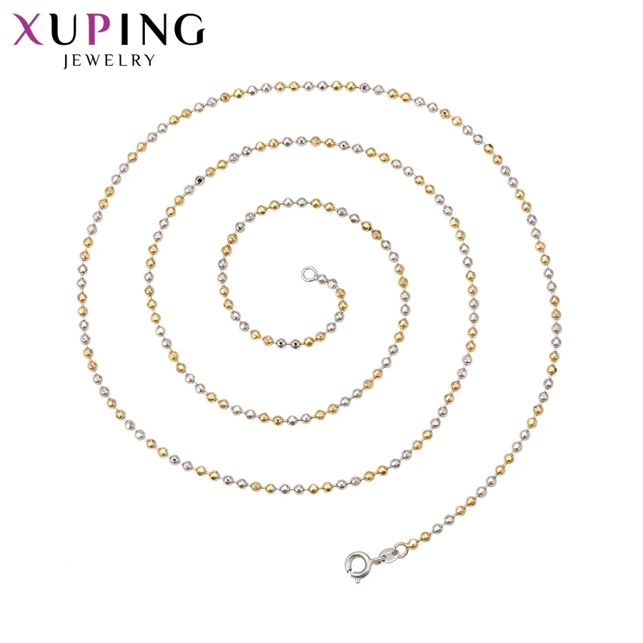 

Xuping Fashion Necklace Multicolor Plated Charm Necklace Jewelry for Women Christmas Day Gift S69,5-41178