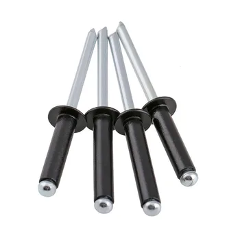 

20PCS-M2.4*6 Black Aluminum Blind Rivets, Decorative Nails, Aluminum Pull Nails, Pull Rivets