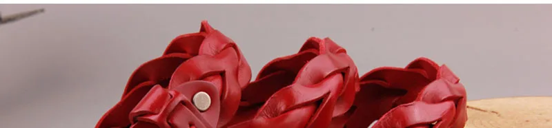 FAJARINA Ladies Fashion Design Pure Cow Skin Leather Belt Retro Styles Weave All-match Manual Cowhide Belts for Women N17FJ225 ladies belt