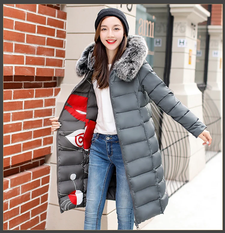 woolrich parka 2019 winter women hooded coat fur collar thicken warm long jacket female plus size 3XL outerwear parka ladies chaqueta feminino womens parka coat