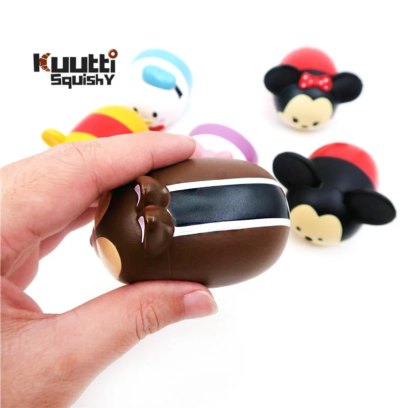 Kuutti мягкие 1 шт. милые животные животик очень медленно поднимающиеся с героями