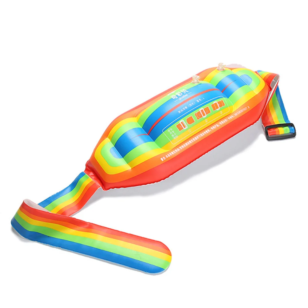 High-quality waterproof Swimming Inflating Floating Waistband Band Circle Float Adult Safety Water Life Jacket Air | Спорт и