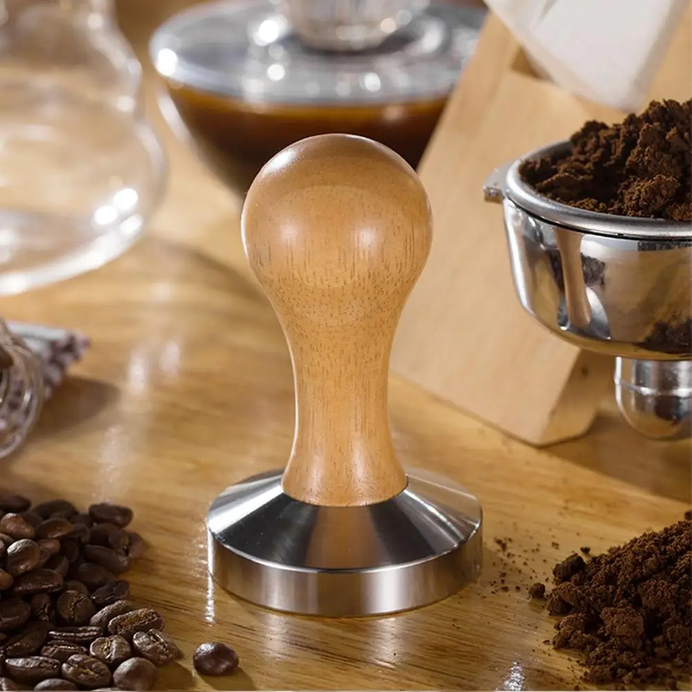 

45# Home Kitchen Detachable Barista Espresso Coffee Bean Tamper Machine Powder Press Convenient Suitable For Home Office