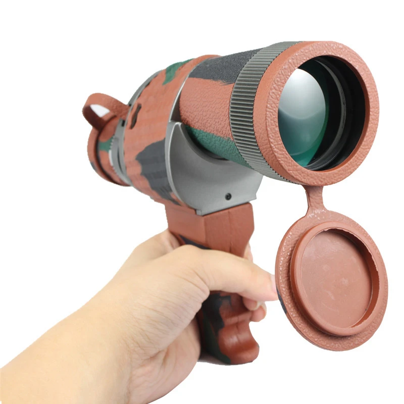 

Powerful 10X50 HD Monocular Wide-angle Portable Telescope with Free Handle for Camping Bird Watching Lll Night Vision Hunting