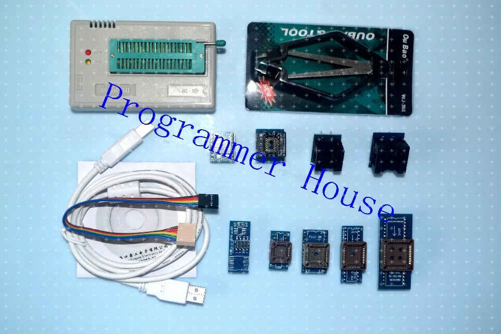 100% XGECU TL866A TL866II Plus Universal Programmer Support ICSP Support NAND FLASH\EEPROM\MCU SOP\PLCC\TSOP include 9 adapters цена 100% XGECU TL866A TL866II Plus Universal Programmer Support ICSP Support NAND FLASH\EEPROM\MCU SOP\PLCC\TSOP include 9 adapters цены онлайн