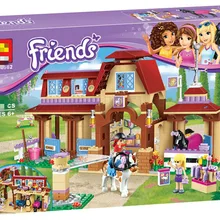 594 шт друзья для девочек Heartlake Riding Club конюшни блок набор Миа Стефани Строительная Игрушка совместима с 41126