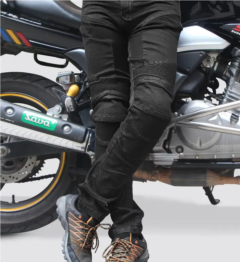 Doprava zdarma jezdecké tribe motocyklové kalhoty pánské a dámské džíny závodní ochranné kalhoty letní kvalitní prodyšné kalhoty