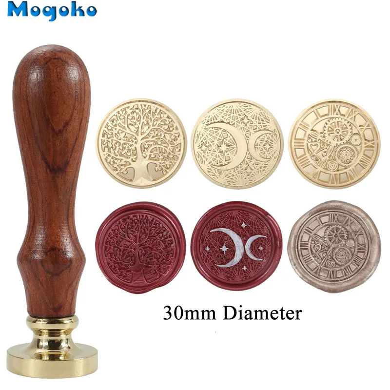 Bronze 5Pcs Seal Stamp Wax Sticks Manuscript Sealing Wax for Vintage Birthday Wedding Invitation Cards 10 Colors