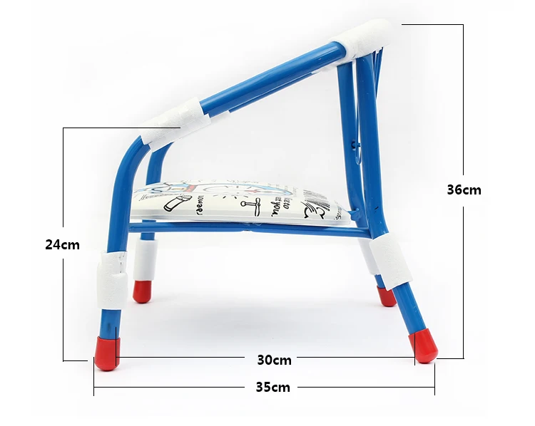 Children cartoon chair Baby Booster Seats Eating Dining Chair PP Plastic Folding Booster Seat Safety infant Chair Feeding Seat