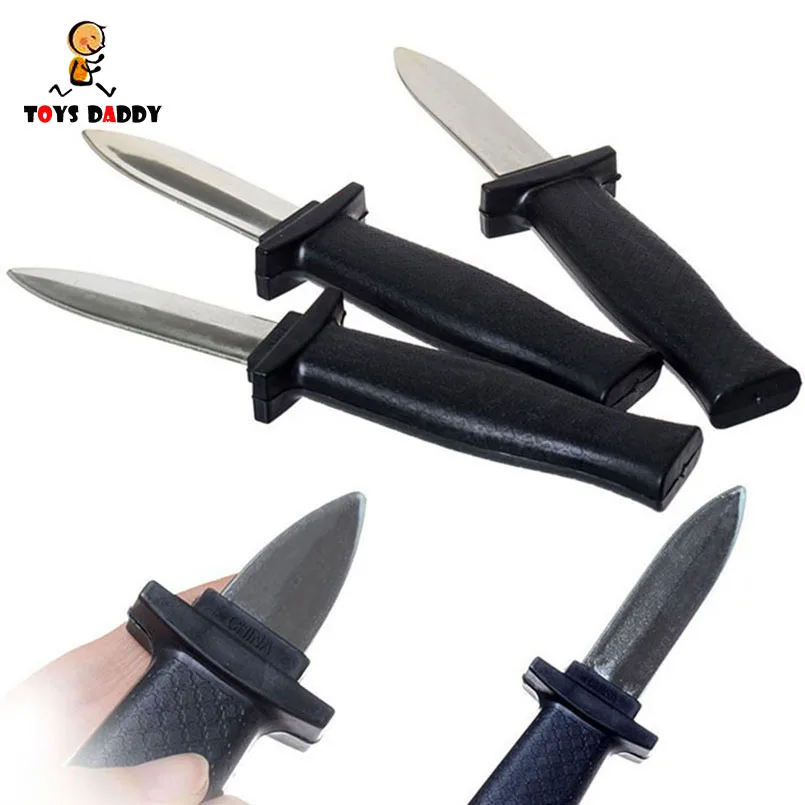 

April Fool dagger Knife Joke Funny Retractable Bayonet Toy Surprised Filming Props Terror Retractable Bayonet Prank Props