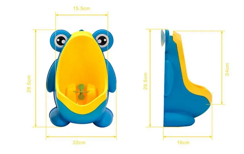 Cute Frog Baby Potty Toilet Urinals Boy Assento Sanitario Infantil Children Potty Toilet Training Kids Urinal Plastic Trainers  (7)