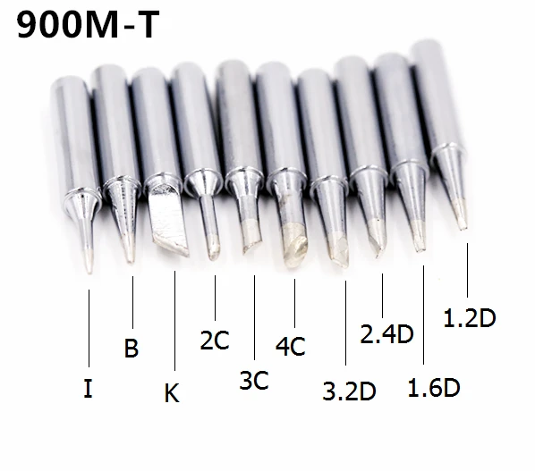 SZBFT паяльник 900M-T серии для Hakko 936 паяльная станция - Цвет: 10pcs