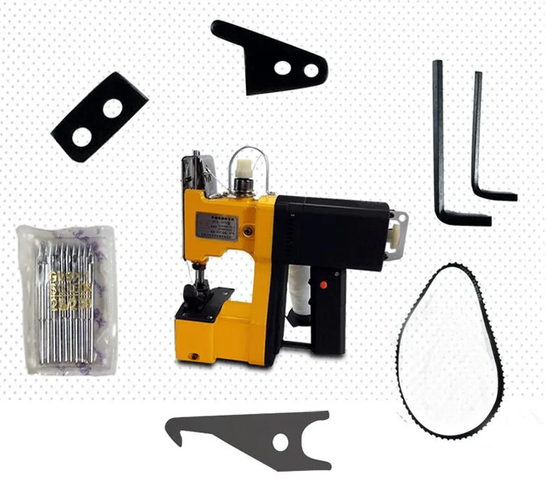 

220V Portable electric sewing machine Packet machine Bag sealing machine Baler GK9-370