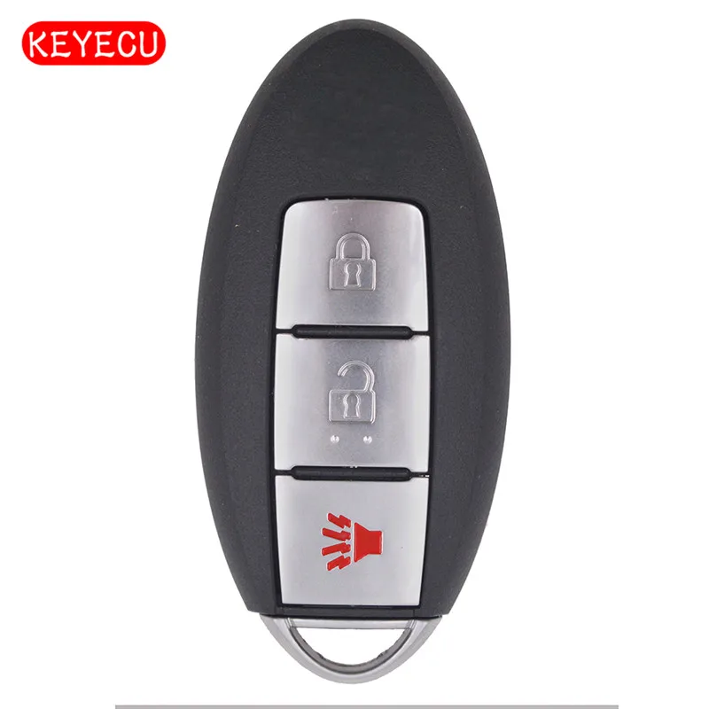 

Keyecu Smart Remote Key Fob 2+1 Button 433.92MHz for Nissan Pathfinder 2016-2017 FCC: S180144304