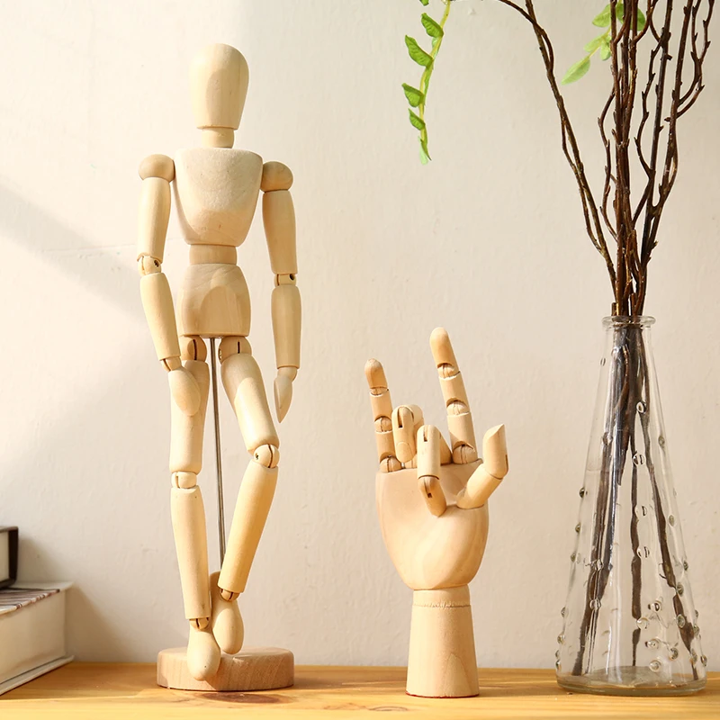 Европа DIY 3D деревянные Соединенные мужские ручные скульптуры модель блокхед соединенный кукольный артист фигурки модель картина эскиз