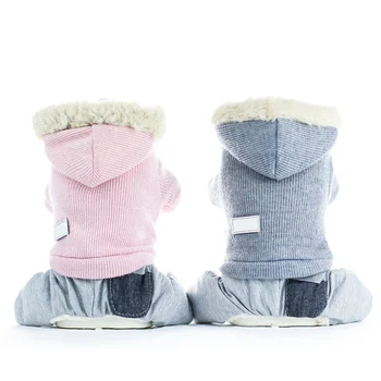 

Warm Pet Winter Thickened Four Legs Costume for Small Medium Dogs Puppy Coat