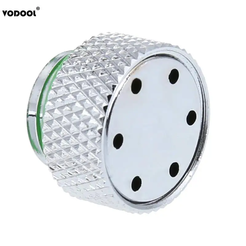 G1/4 Thread Vent Valve Auto Exhaust Chrome Plated Connector Plug 18mm Diameter for PC Water Cooling System Computer Components