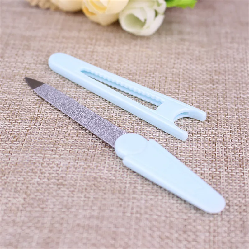 

ZD 2018 10Pcs Newest Fashion Nail File Women Portable Professional Nail Art Tool Brand Designer Manicure Tools Hot Sale XN408M