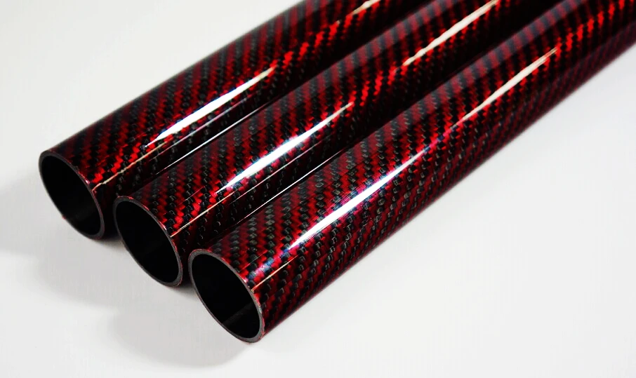 

31MM*35MM Pure Carbon Fiber Slanting Stripe Tube/Pipes For Professional Multicopter Quadcopter/Hexacopter/Octocopter