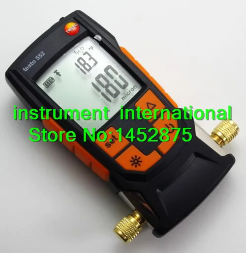 Цифровой вакуумный измерительный прибор Testo 552 0560 0 5522 мбар|vacuum gauge|digital vacuum gaugedigital |