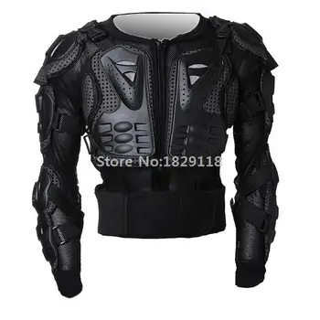 

Motorcycle Full Body Armor Jacket motocross protector Spine Chest Protection Gear~ M L XL XXL