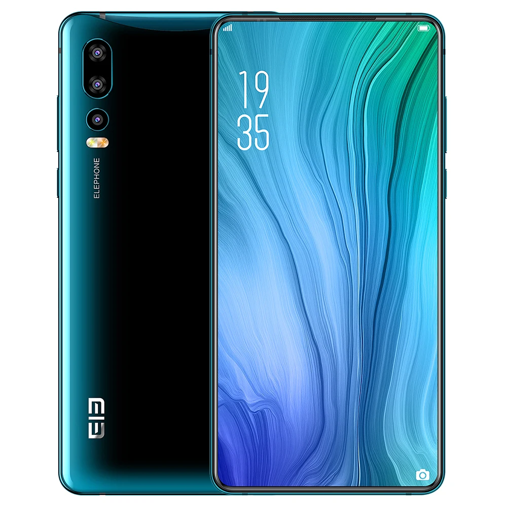 Смартфон ELEPHONE U2 4G 6 26 дюймов Android 9 0 ГБ ОЗУ 128 Гб ПЗУ 16MP 5MP 2MP всплывающие камеры