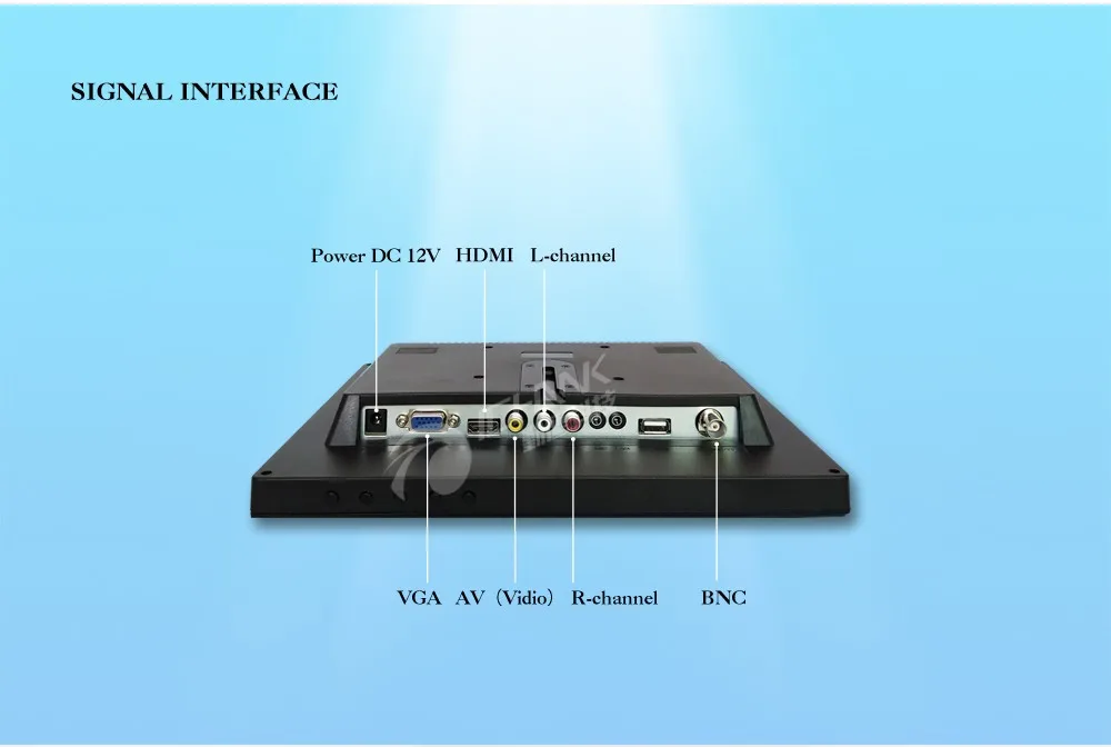 B104JN-ABHUV/10,4 "дюймов 800x600 маленький AV BNC HDMI HD монитор ЖК-экран дисплей Pluggable u-диск настенный Настольный рекламный станок