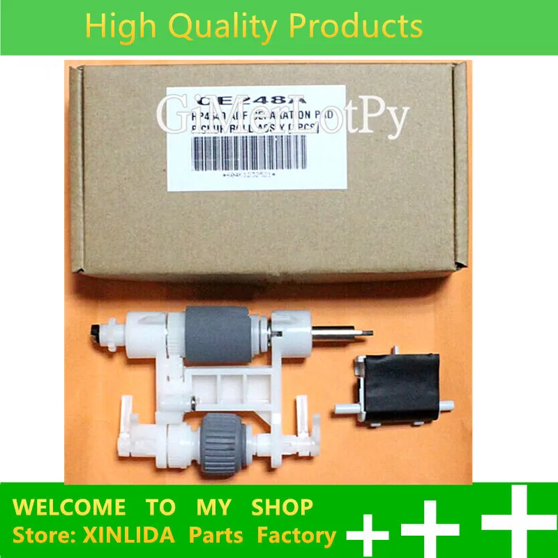 

GiMerLotPy ADF Maintenance Kit Separation Pad + Pickup Roller Assy For HP Laserjet4555 4540 CM4540 M4555 M4730 9200C CE248-67901