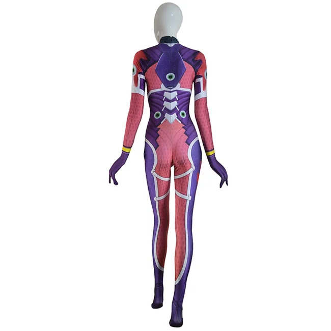 D.VA Costume 3D Print dva White Rabbit SKIN Zentai Bodysuit Female Women Girls Custom Halloween Cosplay D.va Catsuit Lycra Suit (3)