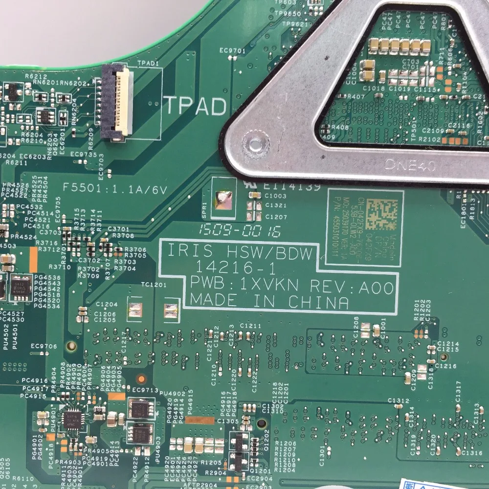 KEFU 14216-1 3458 motherboard for Dell Inspiron 3558 3458 laptop motherboard I5 cpu PM  Mainboard original Test