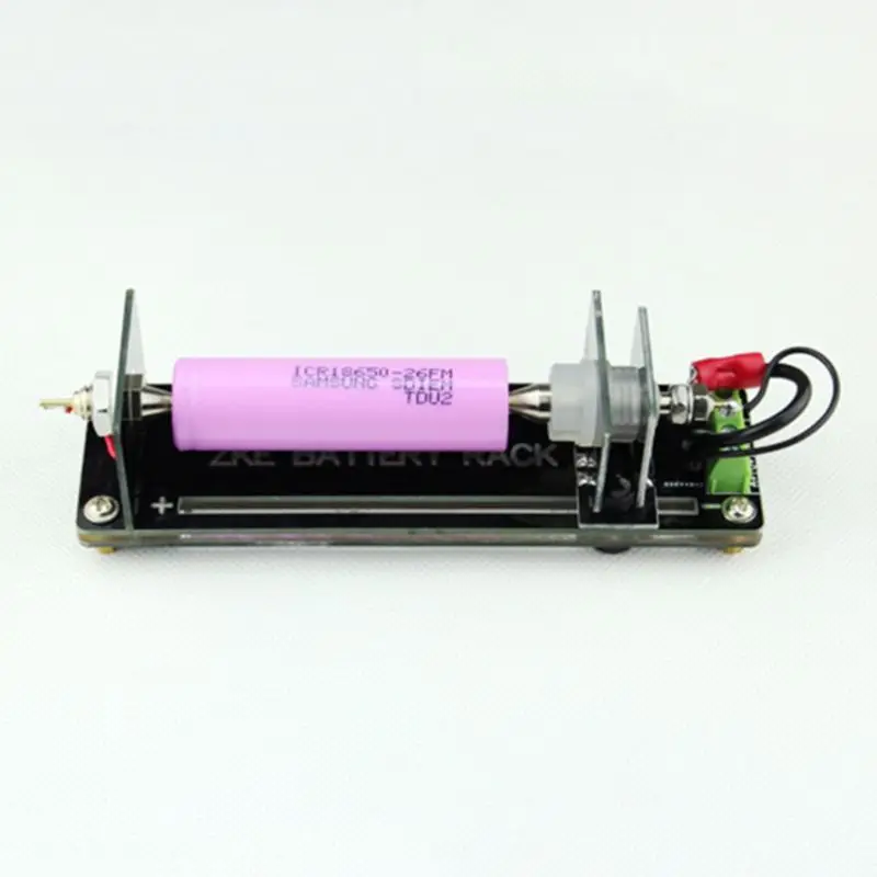 4 провода батарея сопротивление емкости тест ing Стенд сотовый держатель для 18650 26650 21700 AAA