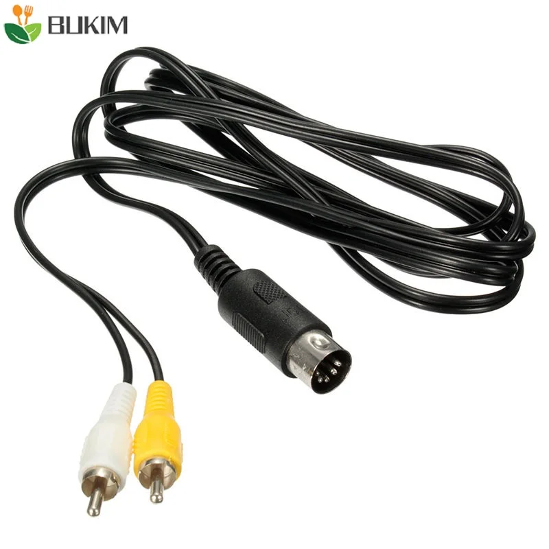 Wholesale-1-8m-Composite-AV-Audio-Video-Cable-Cord-Lead-For-Sega-Fifth-Generation-Mega-Drive