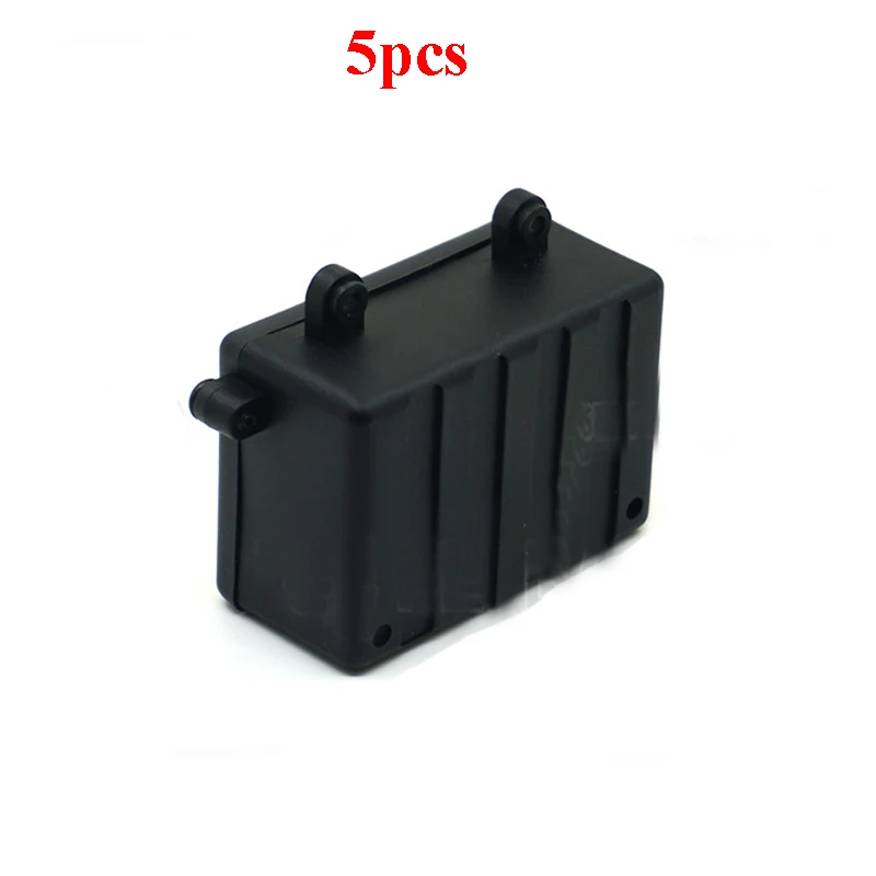 

5Pcs Plastic Receiving Box Electronic Equipment Box for 1/10 RC Model Cars Spare Parts D90 / D110 / D130 SCX10 Accessories