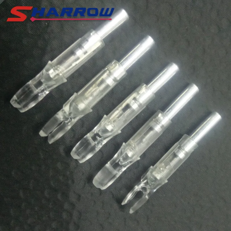 

12pcs Archery Arrow Nock for 6.2mm Arrow Shaft LED Lighted Arrow Colorsful Hunting Bow Accessories