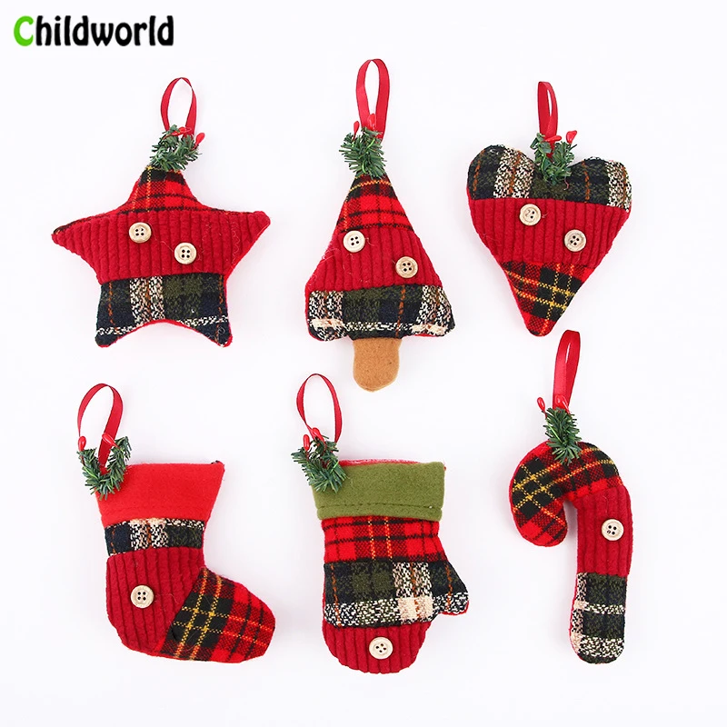 

Christmas Decorations Christmas Tree Pendant Creative Socks Cane Gift Pendant Children Party Pendant