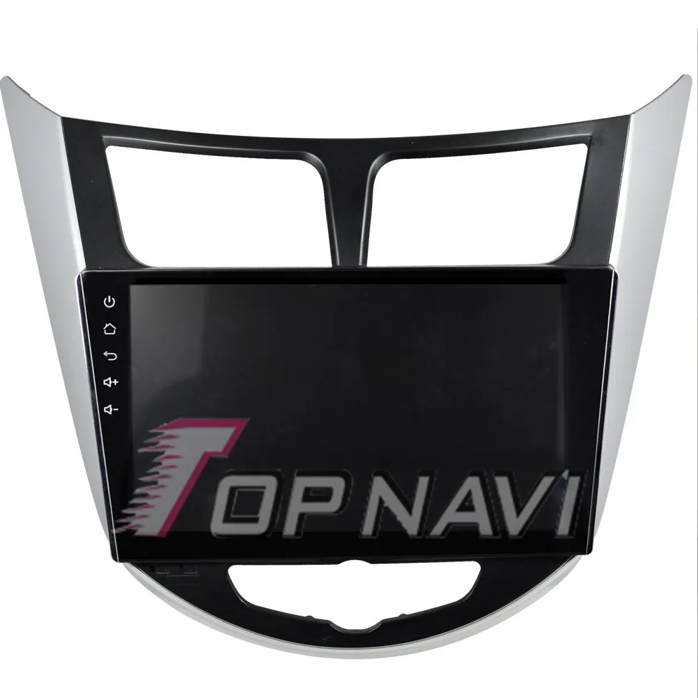 Excellent Topnavi 10.2" Quad Core Android 6.0 Car GPS Navigation for Hyundai Verna 2015 Autoradio Multimedia Audio Stereo,NO DVD In Dash 16