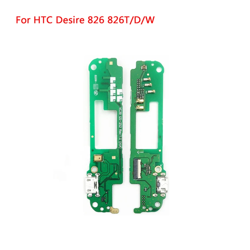 USB-порт для зарядки док-станция MIC Гибкая плата HTC Desire 826 826D 826W 826T | Мобильные