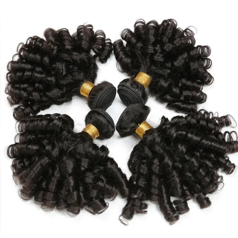 Buy Bouncy Curly Hair 3 Bundles 100 Brazilian Human