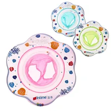 Intime детское Надувное сиденье лодка круг для плавания 1-3 лет дети 0,35 мм здоровое ПВХ 52 см сиденье лодка круг кольцо