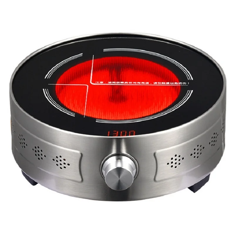 1300W Hot Plates Electric Ceramic Furnace Tea Iron Pot Electric Stove