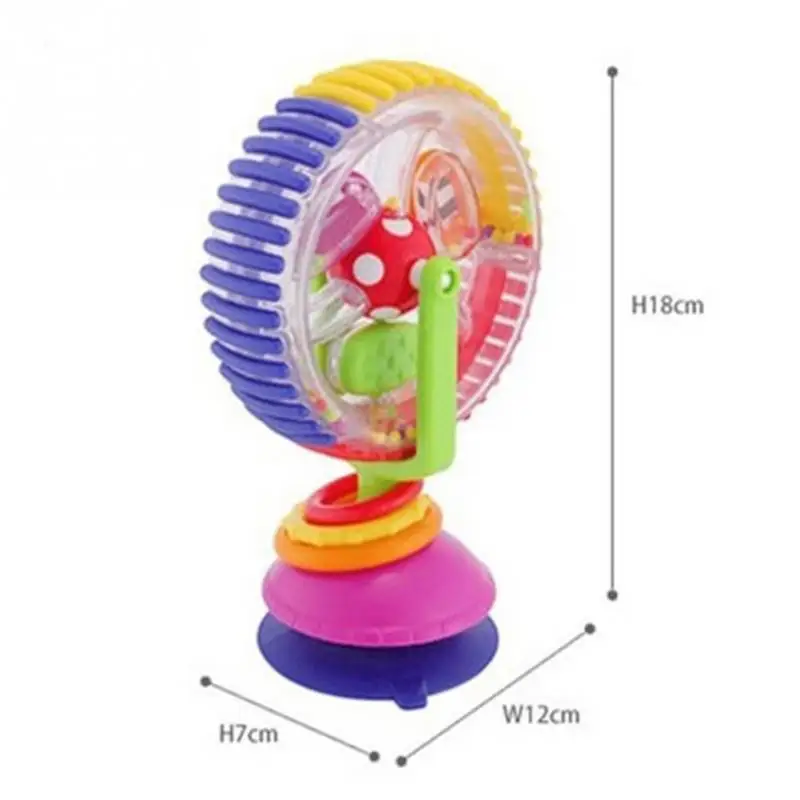 Игрушки в виде ветряной мельницы три цвета вращающееся колесо обозрения модель ветряной мельницы с присосками детская игрушка цвет в ассортименте