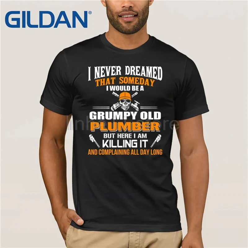 GILDAN السباكة قميص-يحلم أبدا كونه غاضب القديم سباك الشمس الرجال تي شيرت GILDAN السباكة قميص-يحلم أبدا كونه غاضب القديم سباك الشمس الرجال تي شيرت