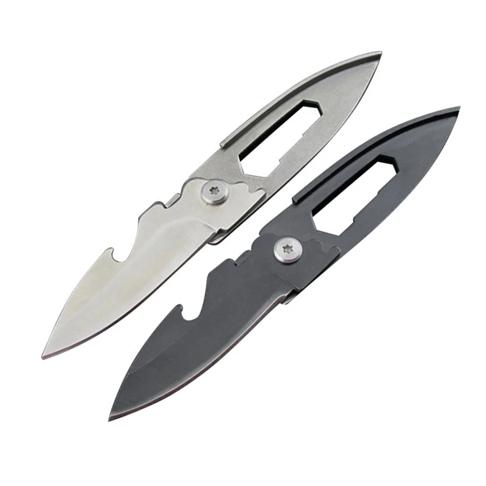 Buy Protable Stainless Steel Folding Fold Blade Knife
