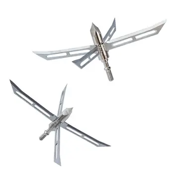 

archery hunting 100 grain arrow head broadhead for compound bow hunting 12pcs