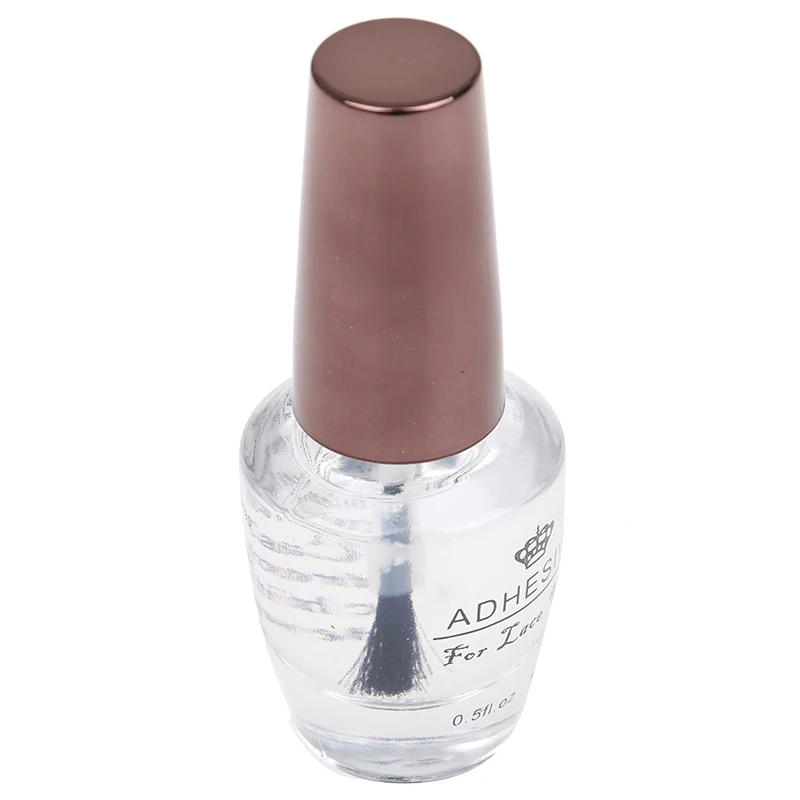 15ml High Quality Hair Beauty Profession Lace Wig Adheisve Hair Glue Adhesives Glue Brush-on For Lace Wig Salon Accessory