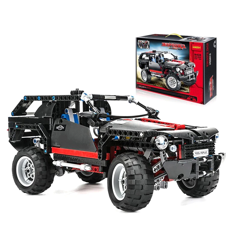 

Decool 3341 Extreme Cruiser SUV Racing car Compatible Legoingly 8081 Technic Series Building Blocks Bricks Kids DIY Toys Gifts