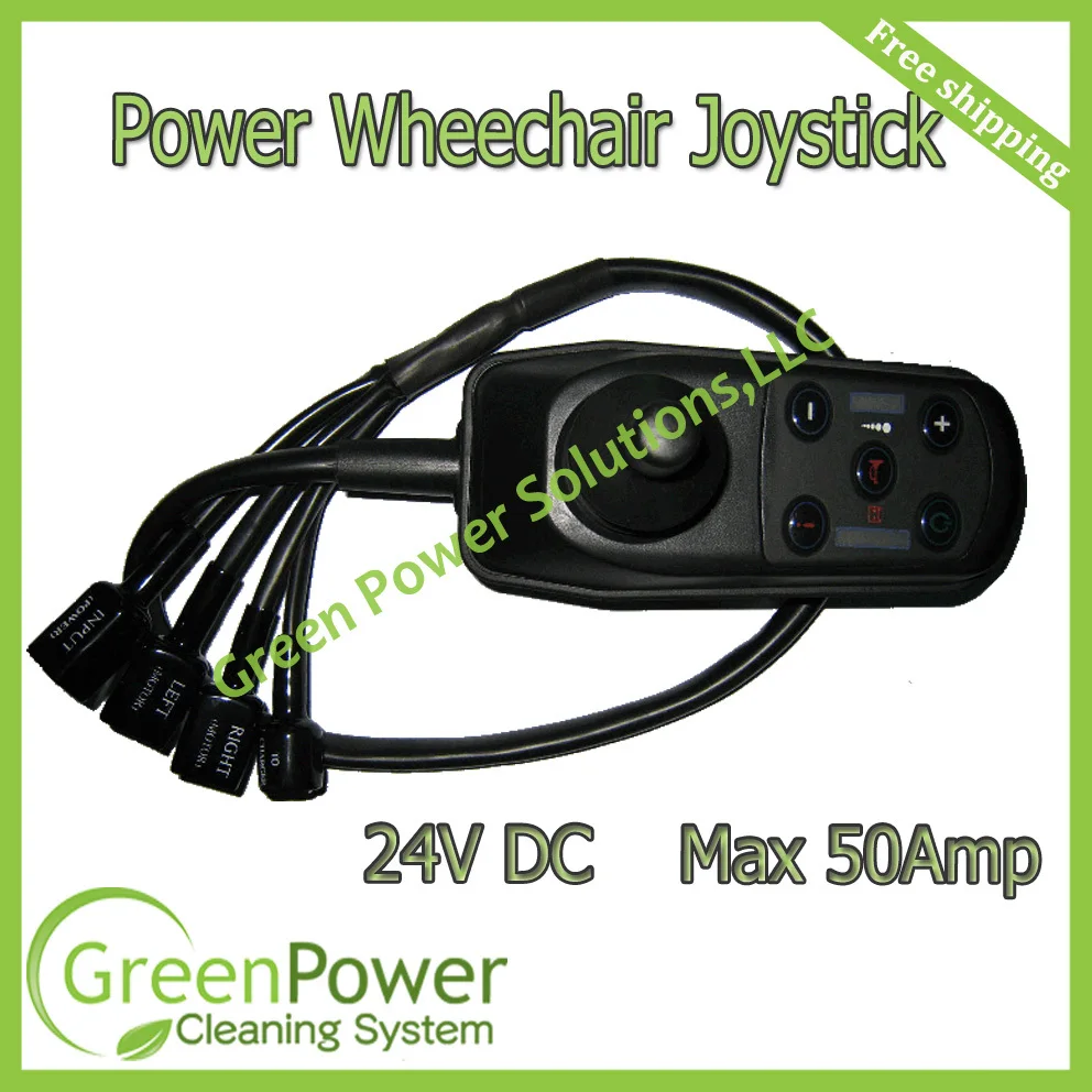 MAX 50A 24V DC Motor drive electric wheelchair joystick controller AKA