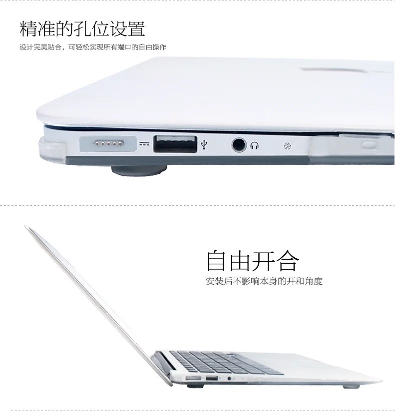 Для MacBook Pro Retina 12 кристалл шаблон печати ноутбука чехол для Apple MacBook Air 11 13 дюймов Pro 1" 15" Touch Bar